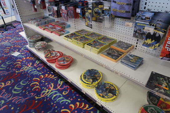 Div. Festtilbehør AVENGERS, SPIDER-MAN, BATMAN m.fl.