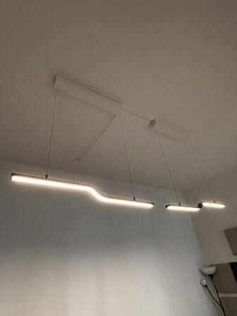 2 stk. Loftlamper, smart sort - IKEA