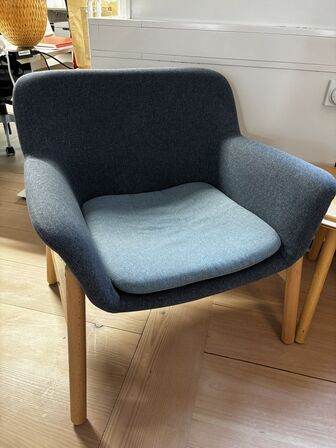 2 stk. VEDBO Lænestole, Gunnared blå  - IKEA