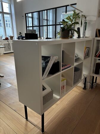 2 stk. Reoler, hvid - IKEA KALLAX