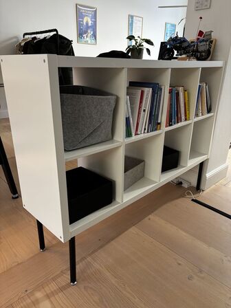 2 stk. Reoler, hvid - IKEA KALLAX