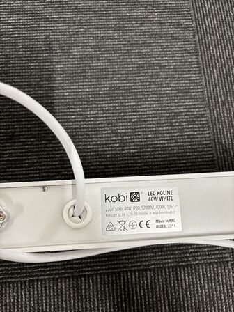 14 stk. K1 - Kontor Loftlamper, 4000K, 4800lm, 40W, Hvid - KOLINE