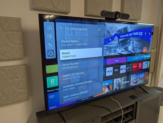 75-inch QNED 4K Smart TV - LG 75QNED756RA