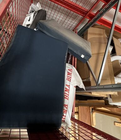 Stort parti kørestolspuder XXL REHAB