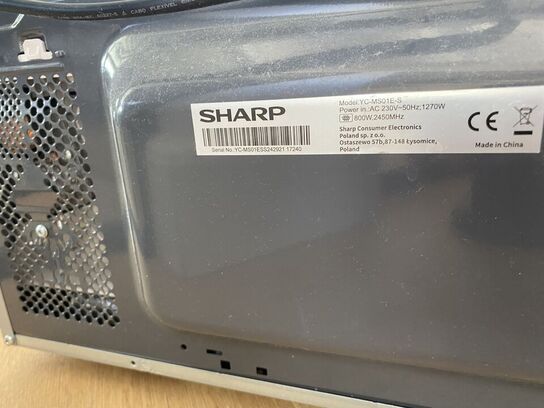 Mikroovn SHARP & sodavandmask. Nordic Sense