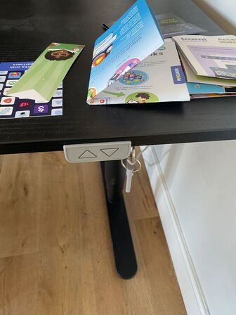 E hæve/sænkebord IKEA Bekant