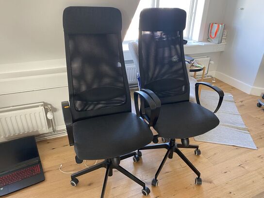 2 stk. kontorstole IKEA Markus