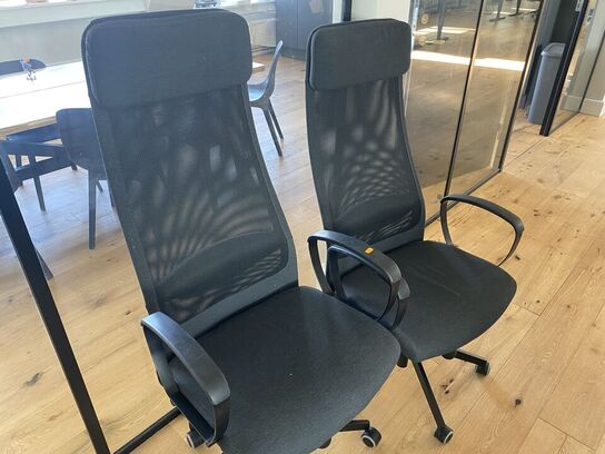 2 stk. kontorstole IKEA Markus