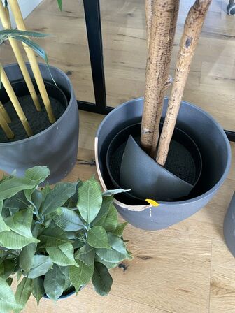 Parti kunstige blomster