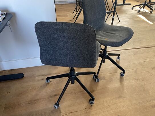 2 stk kontorstole 