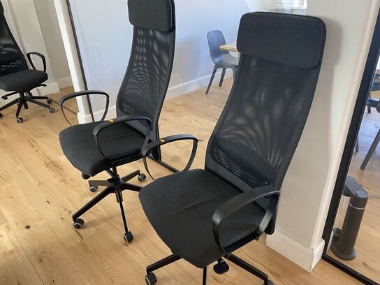 2 stk. kontorstole IKEA Markus