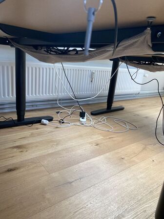 El hæve/sænkebord IKEA Bekant  