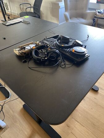 El hæve/sænkebord IKEA