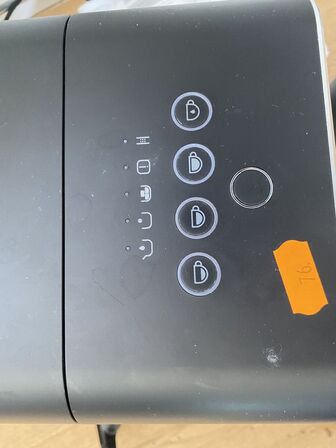 Espressomaskine SMEG og mælkevarmer