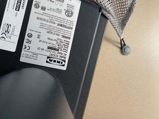 El hæve/sænkebord IKEA Bekant