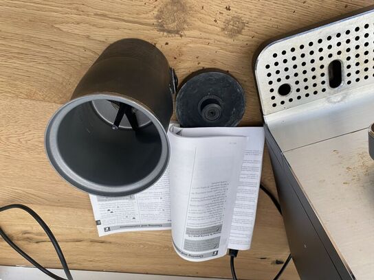 Espressomaskine SMEG og mælkevarmer