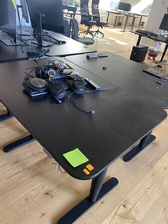 El hæve/sænkebord IKEA