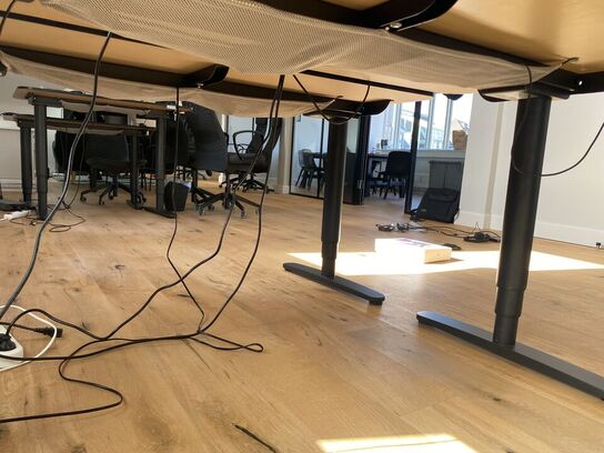 El hæve/sænkebord IKEA Bekant