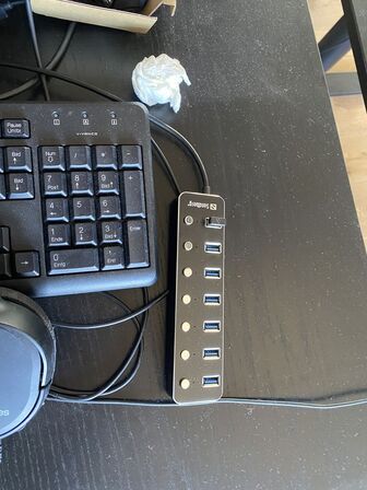 Blandet computer tilbehør (se foto)