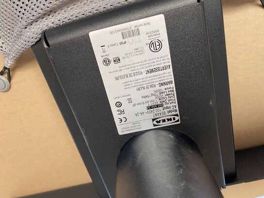 El hæve/sænkebord IKEA Bekant  