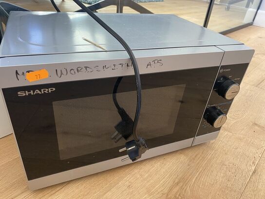 Mikroovn SHARP & sodavandmask. Nordic Sense