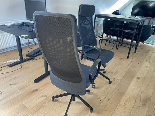 2 stk. kontorstole IKEA Markus