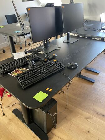 El hæve/skænkebord IKEA Bekant