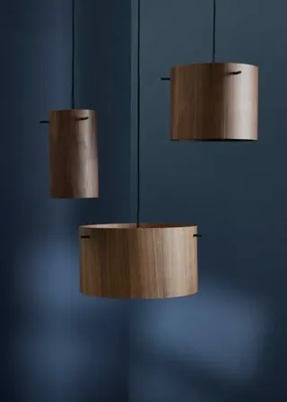 Frandsen friis og moltke 1954 pendel ø28 i valnød(ubrugt)