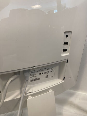 1 stk. Samsung Monitor, Thunderbolt SAMSUNG Model: C34J791WTU/ Model Code: LC34J791WTUXEN