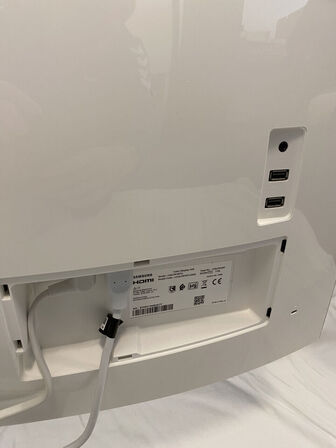 1 stk. Samsung Monitor, Thunderbolt SAMSUNG Model: C34J791WTU/ Model Code: LC34J791WTUXEN