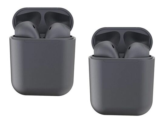 2 sæt Earbuds i sort farve. 