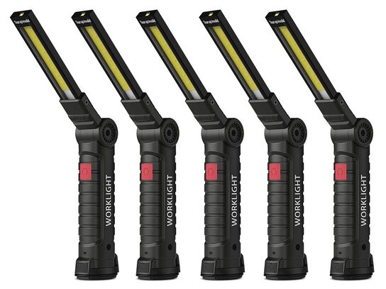 5 stk. Arbejdslampe, opladelig.