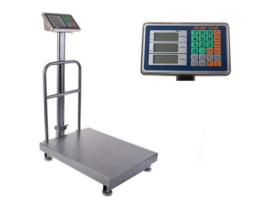 Vægt med digitalt display, 150 kg.