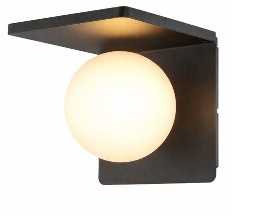 2 stk. eglo qi væglampe sort m. qi oplader(ubrugt)