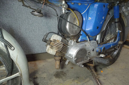 Knallert, Yamaha 4-gear drejeventilmotor MOMSFRI