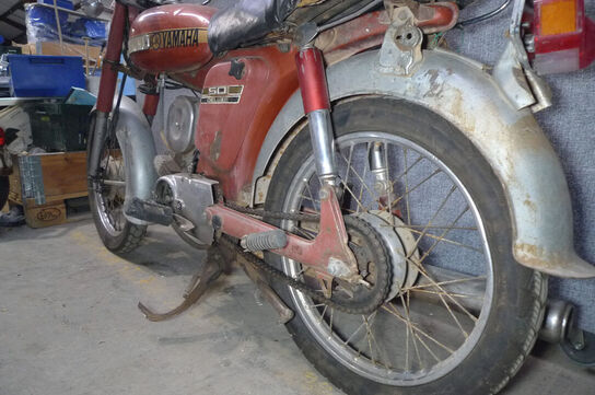 Knallert, Yamaha 4-gear drejeventilmotor MOMSFRI