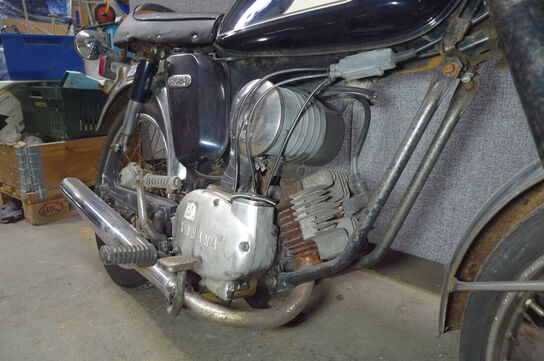 Knallert, Yamaha YB1 8731 4-gear drejeventilmotor