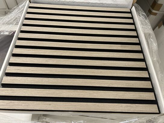 Akustikpanel 8stk (4 pakker) GREY OAK 52x52cm