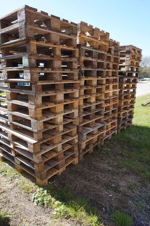 75 stk Europaller hel og halv paller 120x80 og 60x80 cm
