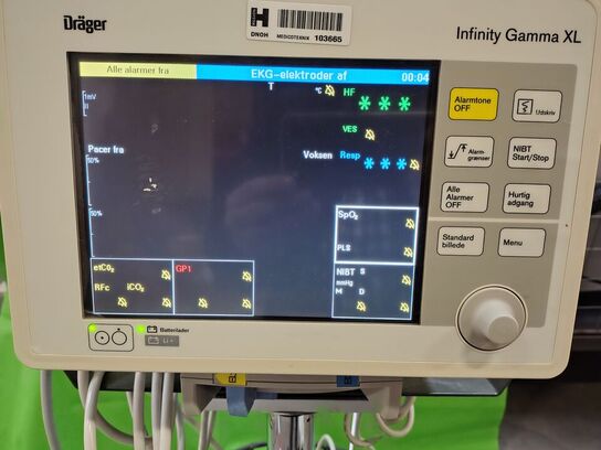 Patient Monitor DRÄGER Infinity Gamma XL 