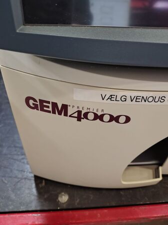 Blood Gas Analyzer  GEM PREMIER  4000