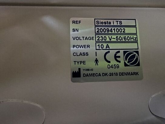 Anesthesia Machine DAMECA  Siesta