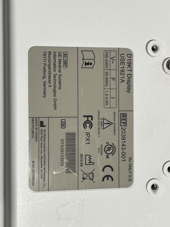 Patient monitoring system GE B850