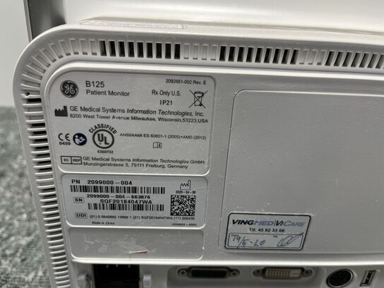 Patient Monitor GE B125