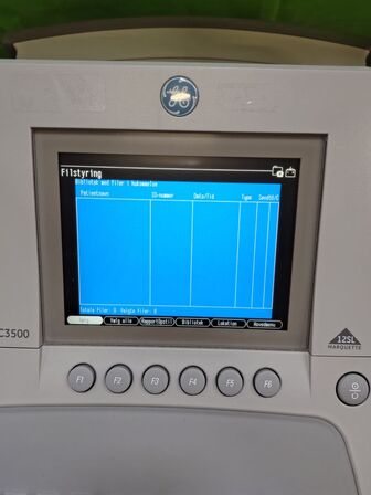 ECG Machine GE MAC 3500