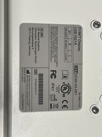 Patient monitoring system GE B850