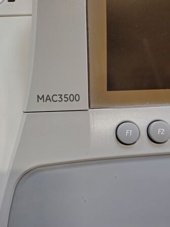Two ECG units GE MAV3500