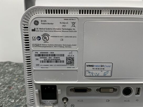 Patient Monitor GE B125