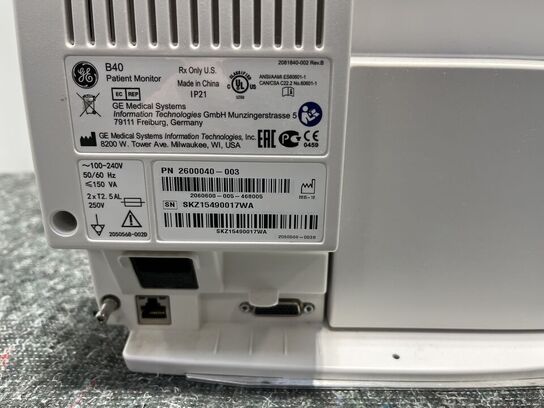 Patient Monitor GE B40