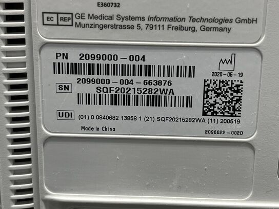 Patient Monitor GE B125